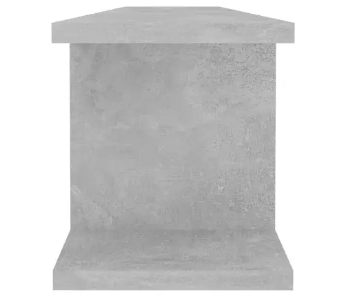 Seinariiulid 2 Tk, Betoonhall, 90X18X20 cm Puitlaastplaat