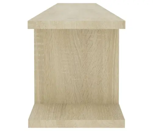 Sienas Plaukti, 2 Gab., 105X18X20Cm Ozolkoka, Inženierijas Koks Vidaxl