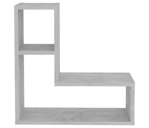 Sieninės Lentynos, 2Vnt., Betono, 50X15X50cm Apdirbta Mediena