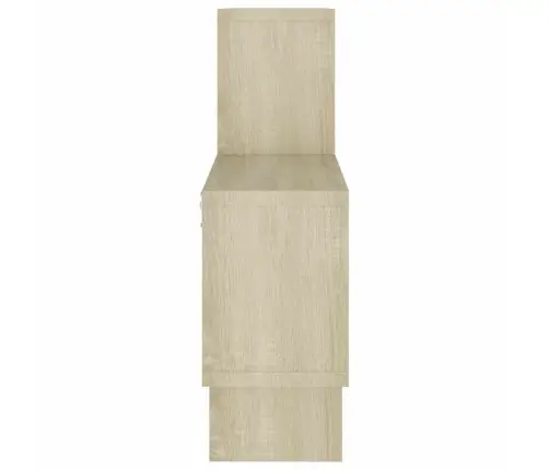 Sienas Plaukts, Mašīnas Forma, Ozolkoka Krāsa, 82X15X51 Cm Vidaxl