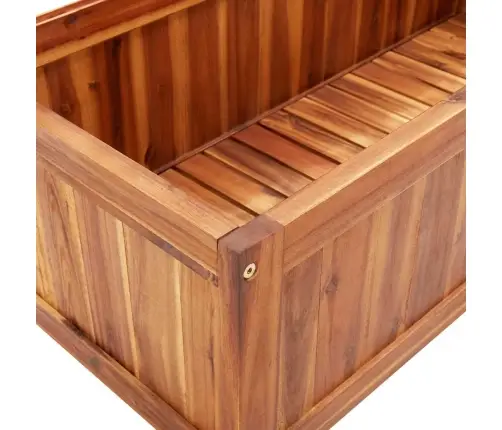 Augstā Puķu Kaste Ar Špaleru, 85X38X150 Cm, Akācijas Masīvkoks Vidaxl