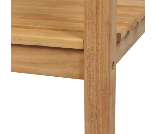 Dārza Sols, 228 Cm, Masīvs Tīkkoks Vidaxl