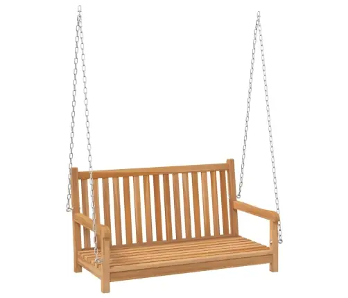 Šūpuļsols, Masīvs Tīkkoks, 114X60X64 Cm Vidaxl