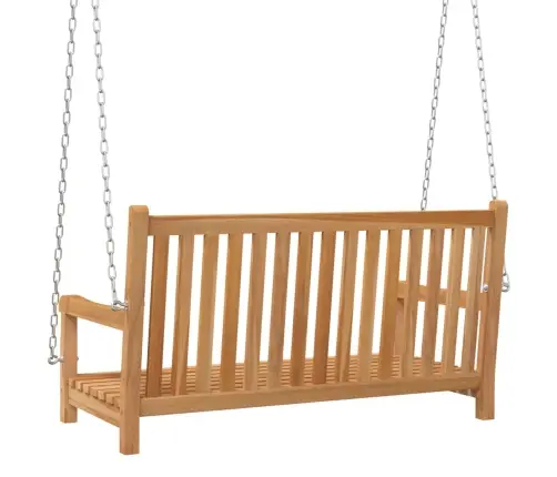 Šūpuļsols, Masīvs Tīkkoks, 114X60X64 Cm Vidaxl