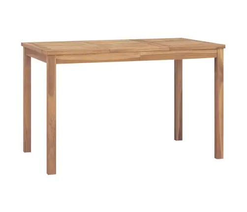 Dārza Galds, 120X70X77 Cm, Masīvs Tīkkoks Vidaxl