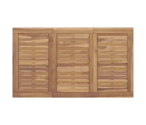 Dārza Galds, 120X70X77 Cm, Masīvs Tīkkoks Vidaxl