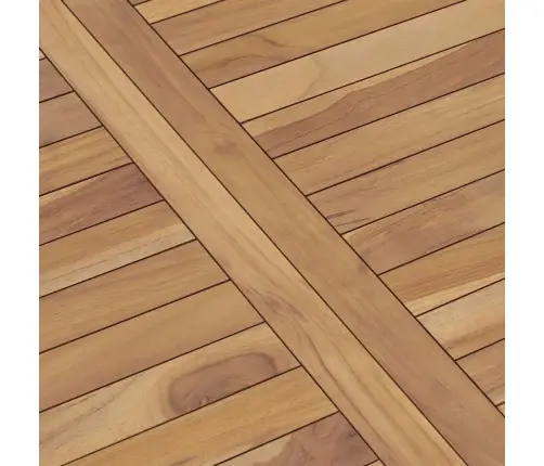 Dārza Galds, 120X70X77 Cm, Masīvs Tīkkoks Vidaxl