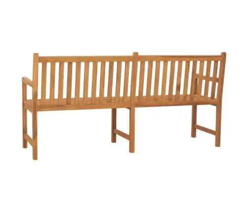 Sodo Suoliukas, 180cm Tikmedžio Medienos Masyvas