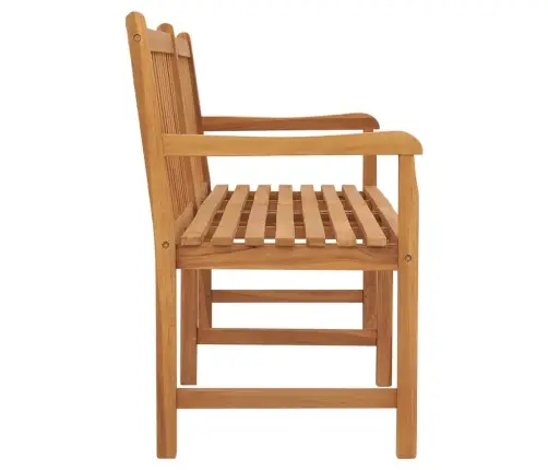 Sodo Suoliukas, 180cm Tikmedžio Medienos Masyvas