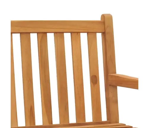 Sodo Suoliukas, 180cm Tikmedžio Medienos Masyvas