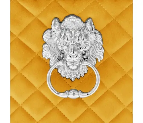 Virtuves Krēsli, 2 Gab., Dzeltens Samts Vidaxl