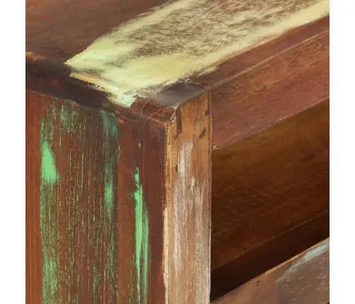 Tv Skapītis, Daudzkrāsains, 110X30X40 Cm, Pārstrādāts Masīvkoks Vidaxl