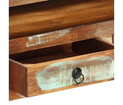 Tv Skapītis, Daudzkrāsains, 110X30X40 Cm, Pārstrādāts Masīvkoks Vidaxl