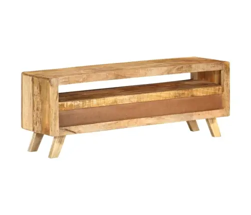 Televizoriaus Spintelė, 110X30X40cm Mango Medienos Masyvas