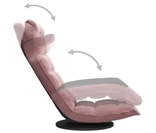 Pöörlev Põrandatool, Roosa, Samet