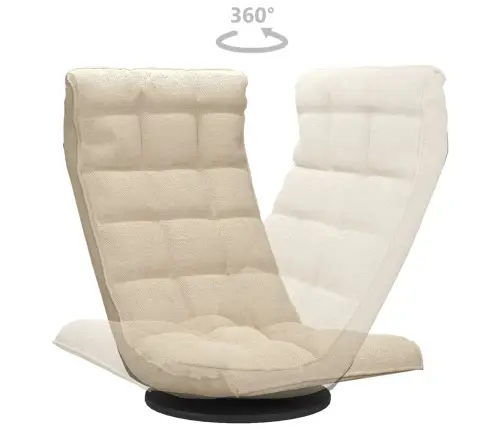 Pöörlev Põrandatool, Kreemjas, Kangas