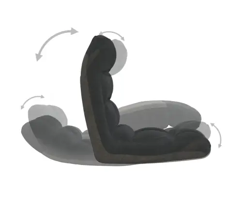 Kokkupandav Põrandatool, Must, Kangas