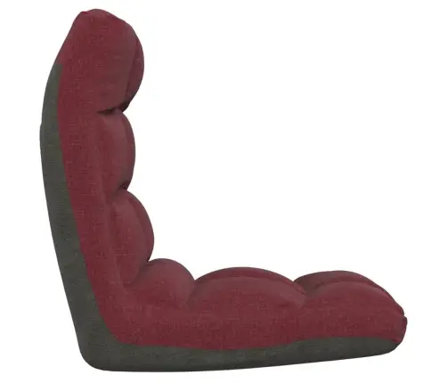 Salokāms Grīdas Krēsls, Vīnsarkans Audums Vidaxl