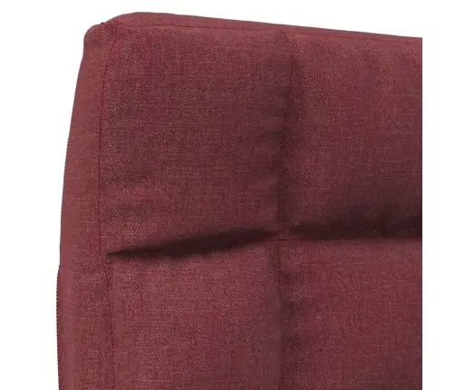 Salokāms Grīdas Krēsls, Vīnsarkans Audums Vidaxl