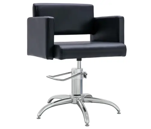 Salona Krēsls, Melna Mākslīgā Āda Vidaxl