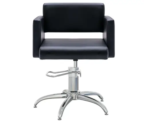 Salona Krēsls, Melna Mākslīgā Āda Vidaxl