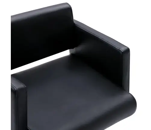 Salona Krēsls, Melna Mākslīgā Āda Vidaxl