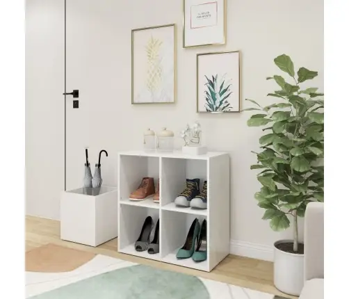 Apavu Skapis, Balts, 105X35,5X70 Cm, Inženierijas Koks Vidaxl