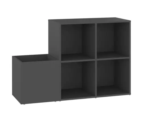 Koridoriaus Spintelė Batams, Pilka, 105X35,5X70cm Mediena