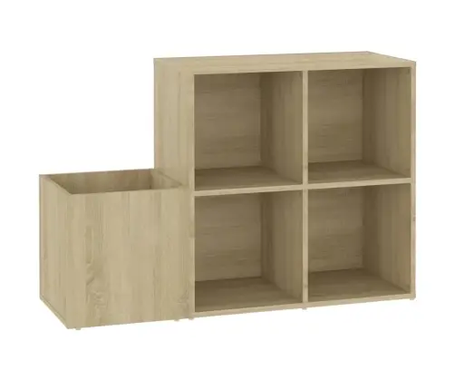 Apavu Skapis, Ozolkoka, 105X35,5X70 Cm, Inženierijas Koks Vidaxl