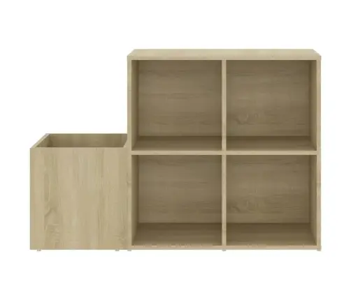 Apavu Skapis, Ozolkoka, 105X35,5X70 Cm, Inženierijas Koks Vidaxl