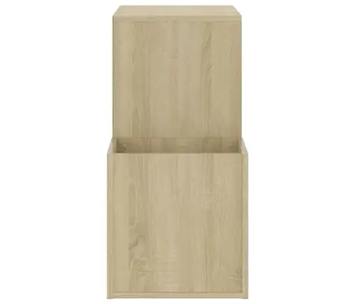 Apavu Skapis, Ozolkoka, 105X35,5X70 Cm, Inženierijas Koks Vidaxl