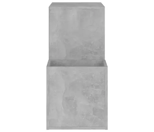 Apavu Skapis, Betona Pelēks, 105X35,5X70 Cm, Inženierijas Koks Vidaxl