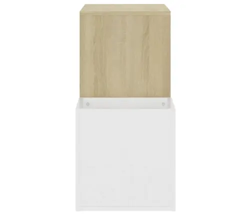 Apavu Skapis, Balts, Ozolkoka, 105X35,5X70Cm, Inženierijas Koks Vidaxl