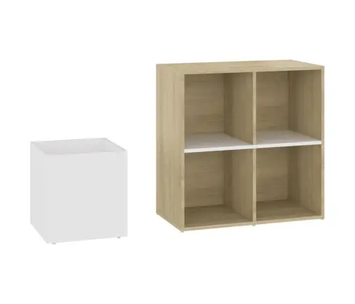 Apavu Skapis, Balts, Ozolkoka, 105X35,5X70Cm, Inženierijas Koks Vidaxl