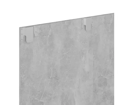 Sienas Tv Plaukts Betona Pelēks 120X23,5X90Cm Inženierijas Koks Vidaxl