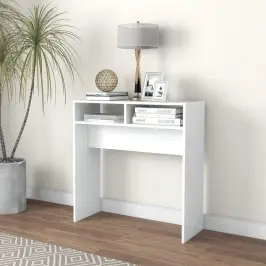 Konsoles Galds, Balts, 78X30X80 Cm, Inženierijas Koks Vidaxl