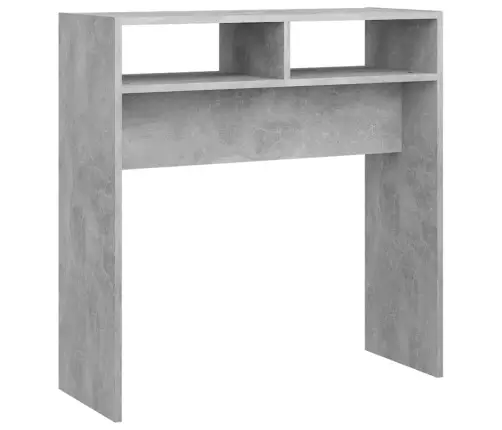 Konsoles Galds, Betona Pelēks, 78X30X80 Cm, Inženierijas Koks Vidaxl Konsoles Galds, Betona Pelēks, 78X30X80 Cm, Inženierijas Koks Vidaxl