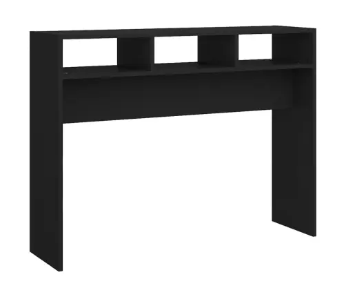 Konsoles Galds, Melns, 105X30X80 Cm, Inženierijas Koks Vidaxl