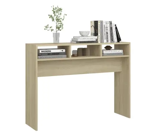 Konsoollaud, Sonoma Tamm 105 X 30 X 80 cm Tehispuit
