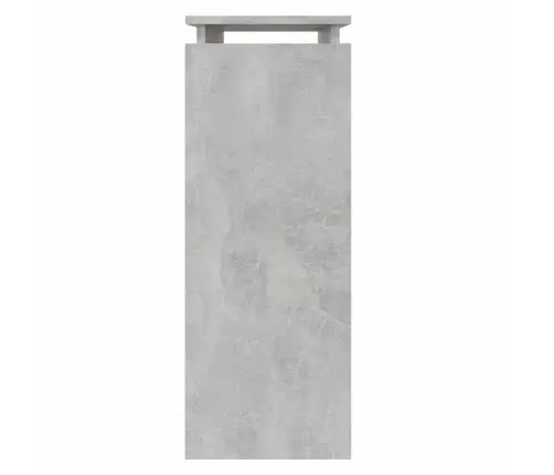 Konsoles Galdiņš, Betonpelēks, 80X30X80 Cm, Inženierijas Koks Vidaxl