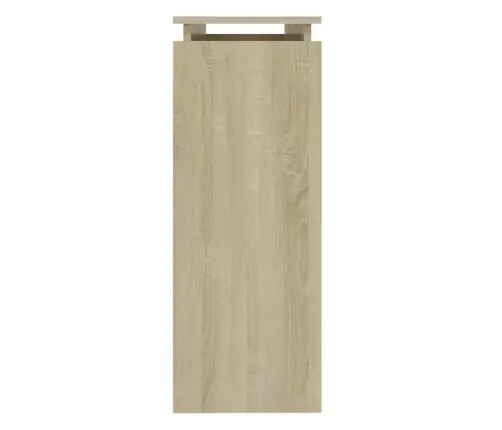 Konsoles Galdiņš, Ozolkoka Krāsā, 102X30X80Cm Inženierijas Koks Vidaxl