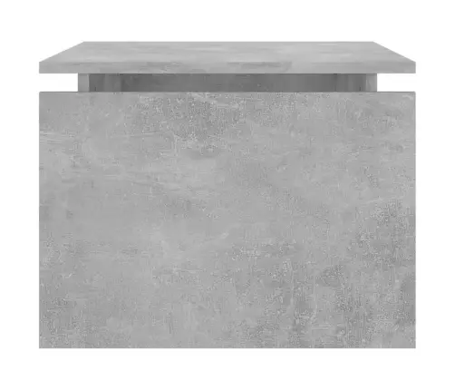 Kafijas Galdiņš, Betona Pelēks, 68X50X38 Cm, Inženierijas Koks Vidaxl
