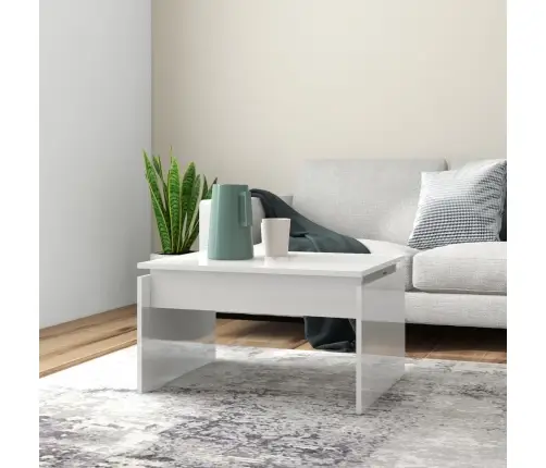 Kafijas Galdiņš, Spīdīgi Balts, 68X50X38 Cm, Inženierijas Koks Vidaxl Kafijas Galdiņš, Spīdīgi Balts, 68X50X38 Cm, Inženierijas Koks Vidaxl