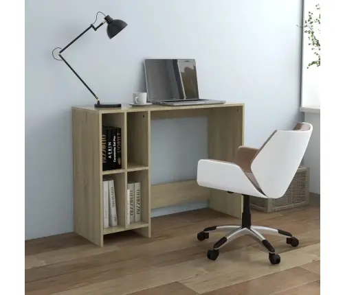 Rakstāmgalds, 102,5X35X75 Cm, Inženierijas Koks, Ozolkoka Krāsa Vidaxl Rakstāmgalds, 102,5X35X75 Cm, Inženierijas Koks, Ozolkoka Krāsa Vidaxl