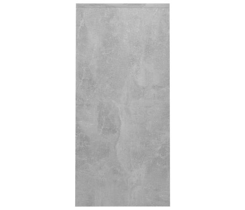 Rakstāmgalds, 102,5X35X75 Cm, Inženierijas Koks, Betona Pelēks Vidaxl