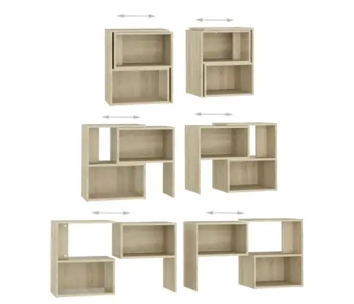 Tv Plaukts, Ozolkoka Krāsa, 104X30X52 Cm, Inženierijas Koks Vidaxl