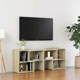 Tv Plaukts, Ozolkoka Krāsa, 104X30X52 Cm, Inženierijas Koks Vidaxl