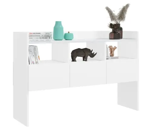 Kumode, Balta, 105X30X70 Cm, Inženierijas Koks Vidaxl