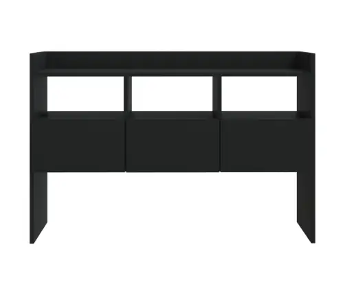 Kumode, Melna, 105X30X70 Cm, Inženierijas Koks Vidaxl