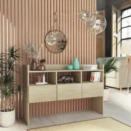 Kumode, Ozolkoka Krāsā, 105X30X70 Cm, Inženierijas Koks Vidaxl